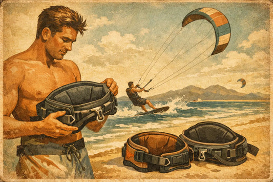 Trapez fürs Kitesurfen auswählen ohne Druckstellen