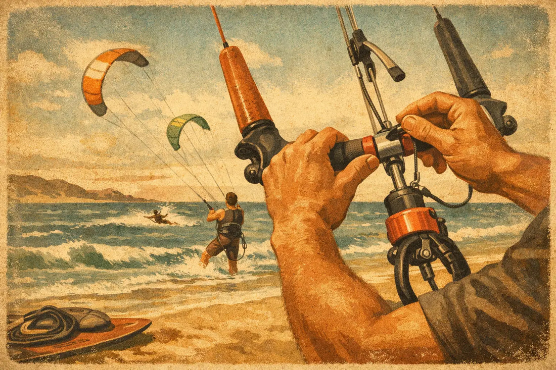 Kitesurf Bar richtig einstellen in 7 Schritten