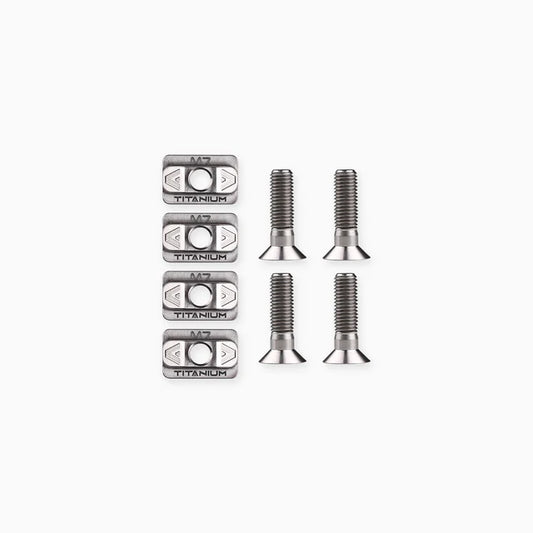 Armstrong Track Nuts Mast Top M7-26mm Titanium Hardware Set