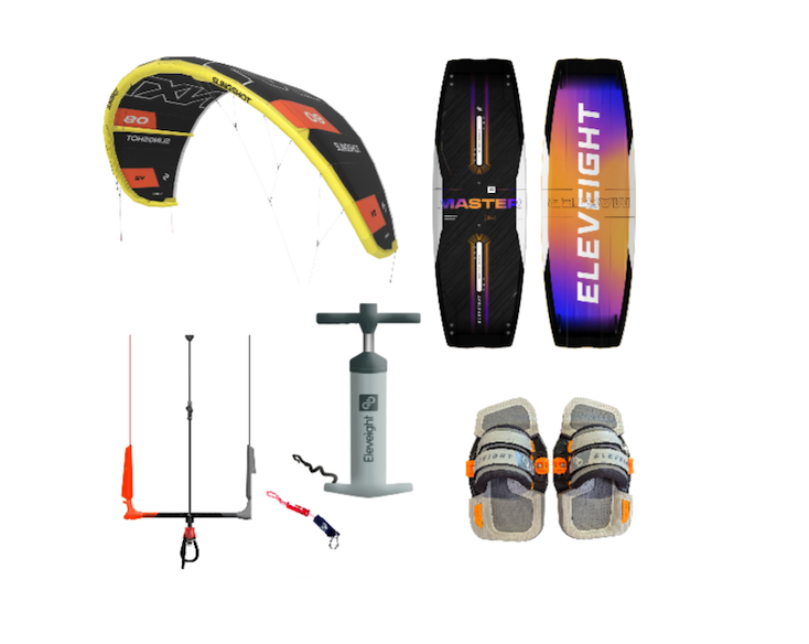 Equipment package: Kiteset Eleveight RS V9 Beginner/Allround 2