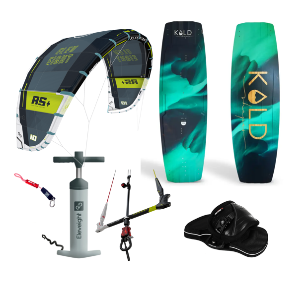 Equipment package: Kiteset Eleveight RS V9 Beginner/Allround 2
